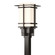 Tourou One Light Outdoor Post Mount in Coastal Oil Rubbed Bronze (39|346011-SKT-14-GG0076)