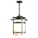 Banded One Light Outdoor Fixture in Coastal Black (39|365894-SKT-80-GG0148)