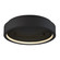 iCorona WiZ LED Flush Mount in Black (86|E35101-BK)