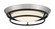 Beam Me Up LED Flush Mount in Coal With Brushed Nickel (42|P5372-691-L)