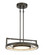Tribeca LED Convertible Semi Flush / Pendant in Smoked Iron And Soft Brass (29|N7524-716-L)