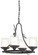 Ponderosa Ridge Four Light Chandelier in Weathered Spruce w/Silver Highlights (7|2754-694)