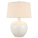 Zoe One Light Table Lamp in White (45|H0019-8004)