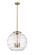 Ballston LED Pendant in Antique Brass (405|221-3S-AB-G1213-18-LED)