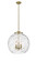 Essex LED Pendant in Antique Brass (405|221-3S-AB-G1215-18-LED)