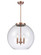 Ballston LED Pendant in Antique Copper (405|221-3S-AC-G122-18-LED)