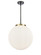 Essex LED Pendant in Black Antique Brass (405|221-3S-BAB-G201-16-LED)