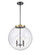 Essex LED Pendant in Black Antique Brass (405|221-3S-BAB-G204-16-LED)