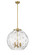 Essex LED Pendant in Brushed Brass (405|221-3S-BB-G1215-16-LED)