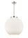 Ballston LED Pendant in Polished Nickel (405|221-3S-PN-G121-18-LED)