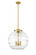Ballston LED Pendant in Satin Gold (405|221-3S-SG-G1213-18-LED)