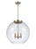 Ballston LED Pendant in Brushed Satin Nickel (405|221-3S-SN-G124-18-LED)