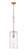 Downtown Urban LED Mini Pendant in Brushed Brass (405|380-1S-BB-G381-8CL-BB-95-LED)
