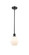 Ballston LED Mini Pendant in Matte Black (405|516-1S-BK-G651-6-LED)