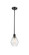 Ballston One Light Mini Pendant in Matte Black (405|516-1S-BK-G654-6)