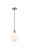 Ballston One Light Mini Pendant in Brushed Satin Nickel (405|516-1S-SN-G651-8)