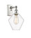 Ballston One Light Wall Sconce in White Polished Chrome (405|516-1W-WPC-G652-8)