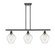 Ballston LED Island Pendant in Matte Black (405|516-3I-BK-G654-8-LED)