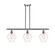 Ballston Three Light Island Pendant in Brushed Satin Nickel (405|516-3I-SN-G652-8)