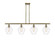 Ballston LED Island Pendant in Antique Brass (405|516-4I-AB-G652-8-LED)