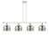 Ballston Urban Four Light Island Pendant in White Polished Chrome (405|916-4I-WPC-G78)