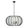 Caesar Eight Light Pendant in Carbon (137|367P08CB)