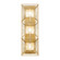 Arcade Three Light Wall Sconce in French Gold (137|366W03FG)