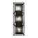 Arcade Three Light Wall Sconce in Carbon (137|366W03CB)