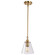 Dover One Light Pendant in Vintage Brass (72|60-7410)