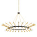 Aries 48 Light Chandelier in Vintage Polished Brass/Black Brass (68|401-48-VPB/BBR)