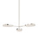 Patras LED Chandelier in Burnished Nickel (68|338-03-BN)