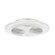 Topaz LED Flush Mount in Polished Nickel (68|328-16-PN)