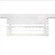 Wall Wash LED Track Fixture in White (34|WTK-LED42W-27-WT)