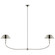 Turlington LED Linear Chandelier in Hand-Rubbed Antique Brass (268|TOB 5728HAB-HAB)