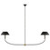 Turlington LED Linear Chandelier in Bronze and Hand-Rubbed Antique Brass (268|TOB 5728BZ/HAB-BZ)
