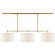 Bryant Three Light Billiard Pendant in Hand-Rubbed Antique Brass (268|TOB 5005HAB-L)