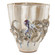 Octopus Vase in Cream/Reactive Blue (142|1200-0541)