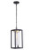 Neo One Light Outdoor Pendant in Midnight / Satin Brass (46|ZA4821-MNSB)