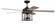 Nicolas 56'' Ceiling Fan in Flat Black/Light Wenge (46|NIC56FBLW5)