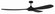 Envy 84 84'' Ceiling Fan in Flat Black (46|EVY84FB3)