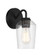 Shayna One Light Wall Sconce in Flat Black (46|56101-FB)