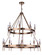 Larrson 18 Light Chandelier in Satin Brass (46|54318-SB)