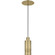 Sottile LED Pendant in Natural Brass (182|700TDSOT9NB-LED927)