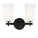 Colton Two Light Wall Sconce in Black (60|COL-102-BK)