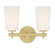 Colton Two Light Wall Sconce in Aged Brass (60|COL-102-AG)