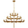 Liaison 32 Light Chandelier in Antique-Burnished Brass (268|KW 5202AB)