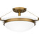 Quoizel Semi-Flush Mount Two Light Semi Flush Mount in Weathered Brass (10|QSF5581WS)