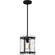 Fortress One Light Mini Pendant in Earth Black (10|FTS1509EK)