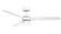 Amped 52'' Ceiling Fan in Matte White (26|FP7634MW)