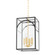 Addison Four Light Pendant in Aged Brass/Textured Black Combo (428|H642704S-AGB/TBK)